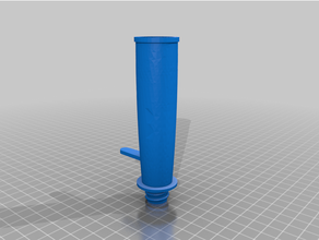 tassle handle quastgriff 3d print model - Mito3D