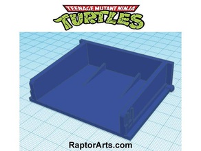 door tmnt party wagon 1980's turtles 3d print model - Mito3D