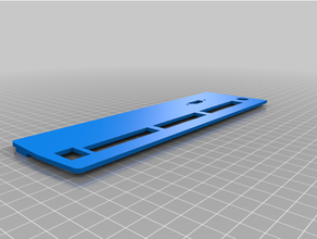 amiga 1000 full scale backplate-vga-hdmi-Ausgang 3d print model - Mito3D