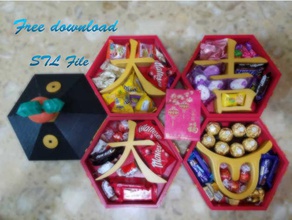 lunar new year candy box bustyle chinese festival youtube 3d print model - Mito3D