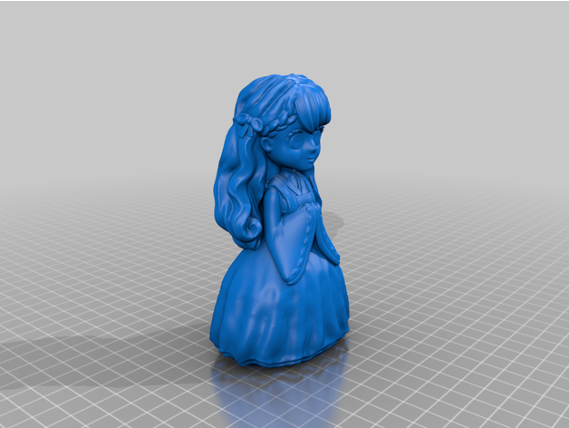 de-fancified bambola 3D print model - Mito3D