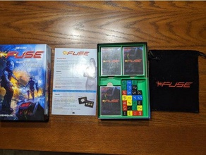 fuse dice game organizer cards sleeves 3d print model - Mito3D