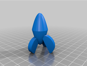 cohete mireia 3d print model - Mito3D