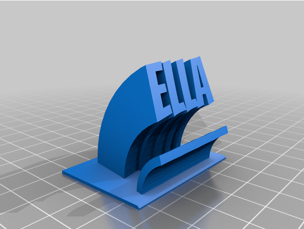 elle kundengebundene 3D print model - Mito3D