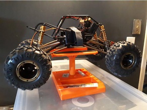 side battery holder integy roll cage 22 crawler lipo rc truck redcatracing redcat everest 10 racing rock mount 3d print model - Mito3D