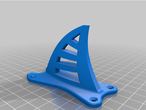 transtec laser lite di pinna squalo 3d print model - Mito3D