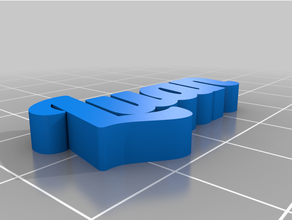 luan personalizado 3d print model - Mito3D