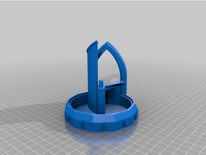 another dice tower - base fix 3d print model - Mito3D