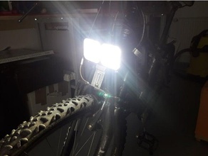 puissant tout-terrain de la lumière vélo montagne 3d print model - Mito3D