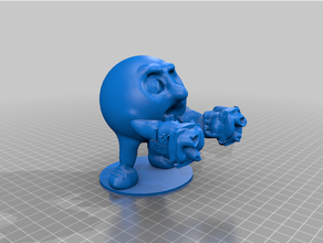 pacman flamethrowers 3d print model - Mito3D