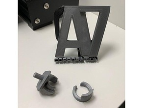 elektrik kablosu desteği ıkea mobilya a7corp asevencorp asevencorporation kablo yönetimi destek 3d print model - Mito3D