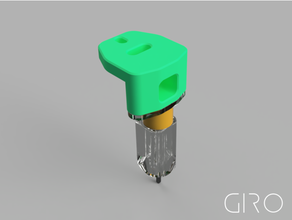 el giroets - bltouch monte soporte todo mundo pensador s ets giro giro3d giroremix 3d print model - Mito3D