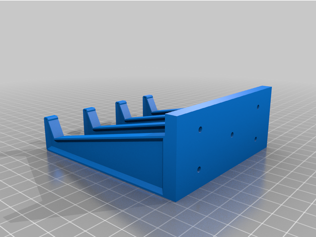 glock mag rack 3D print model - Mito3D