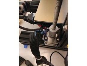 cable bracket ender3 z motor 3d print model - Mito3D