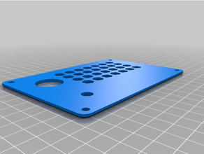 anycubic de fótons placa traseira alimentação do interruptor aquecedor ptc resina impressora uv 3d print model - Mito3D