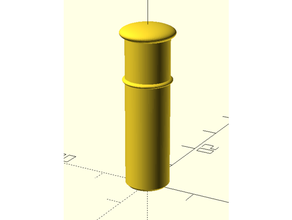 soporte de bobina slim eje filamento carrete 3d print model - Mito3D