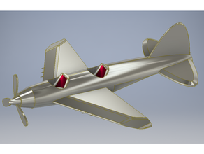 due open top seduto aereo da caccia parte superiore aperta piano posti 3d print model - Mito3D