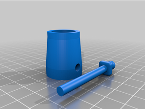 snowman pipe 3d print model - Mito3D