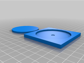 conquista ultimo argomento re basi si erge a schede magnete v01 magnetico miniatura di base stand stl da tavolo wargame 3d print model - Mito3D