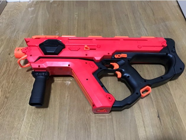 nerf perses ventralen picatinny-schiene Rivalen picatinny 3D print model - Mito3D