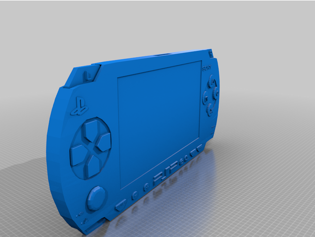 sony psp 3000 playstation 1 3 4 die 3D print model - Mito3D