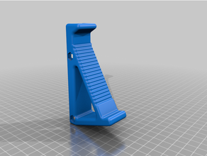 angled foregrip airsoft guns - no support 3d print model - Mito3D