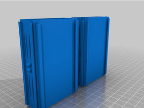 orange pi pc2 cluster rack case inner 10 pc sbc 3d print model - Mito3D