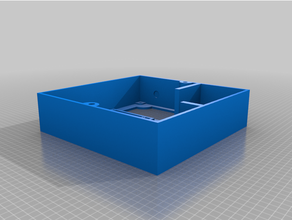 ek3y v11 2020 wall enclosure bottom 3d print model - Mito3D