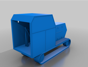 sutton skunk holt armored tractor 3d print model - Mito3D