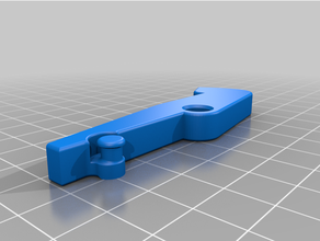 talonclaw bullpup sear actuador nerf blaster mod 3d print model - Mito3D