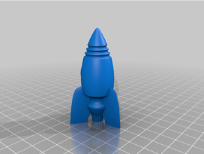kids rocket 2 dxsus 3d print model - Mito3D