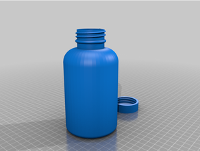 mon personnalisés sks bouteille personnalisé 3d print model - Mito3D