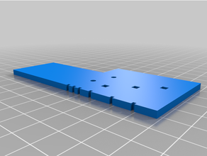 my customized filament ruler 3d print model - Mito3D