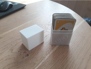 scatola carte uno cards box 3d print model - Mito3D