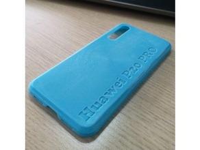 huawei p20 pro coque accessoires case smartphone support t&eacute l&eacute phone 3d print model - Mito3D
