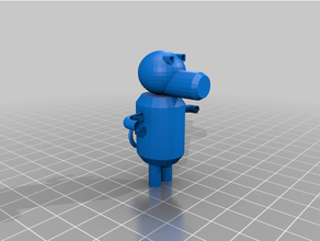 real three little pigs 3d print model - Mito3D