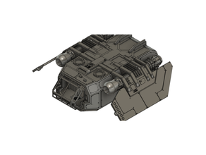 carrus large shuttle 40k wargame warhammer 3d print model - Mito3D