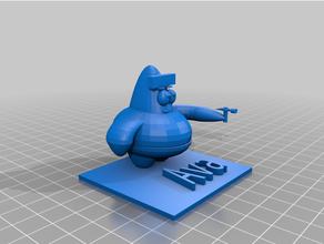 copiare spongebob squarepants - patrick 3d print model - Mito3D