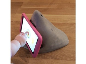 shark tablet-Halterung 3d print model - Mito3D