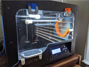 qidi tech 2018 Tür lasercut qiditech 3d print model - Mito3D