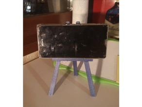 easel phone stand tripod 3d print model - Mito3D