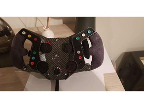 dark m8 gte wip augury diy free iracing osw sim racing steering wheel 3d print model - Mito3D