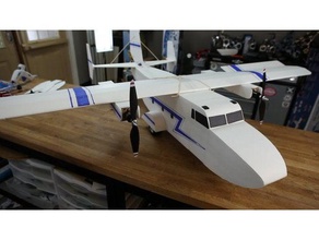 ft guinea pig laser cut files dxf flitetest foam board foamboard lasercut cutter rcflying 3d print model - Mito3D