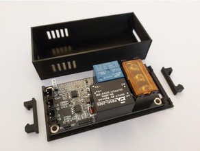 bigtreetech relay v12 - mount case ender 3 board 3d print model - Mito3D