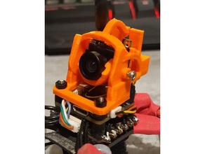 tyro 69 20x20 soutien akk nano verrière universelle support de caméra la drone fpv racer micro-quad quadricoptère cure-dent canopée 3d print model - Mito3D