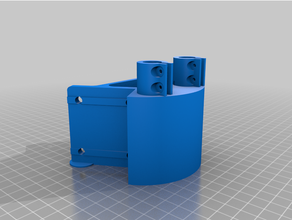 3d baskılı delta yaziciyla basilmis parça basılmıştır yazıcı 3d print model - Mito3D