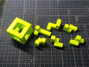 super packer puzzle puzzlecad 3d print model - Mito3D