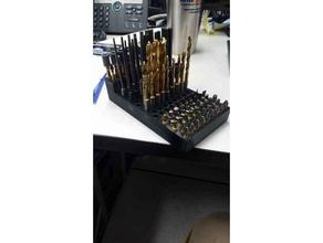 148 hex bit holder drill magnetic nut driver toolbox 3d print model - Mito3D