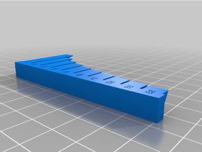meine angepasste überhang-test drucken kundengebundene 3d print model - Mito3D