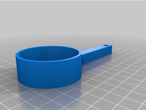 piccolo scoop su misura 3d print model - Mito3D